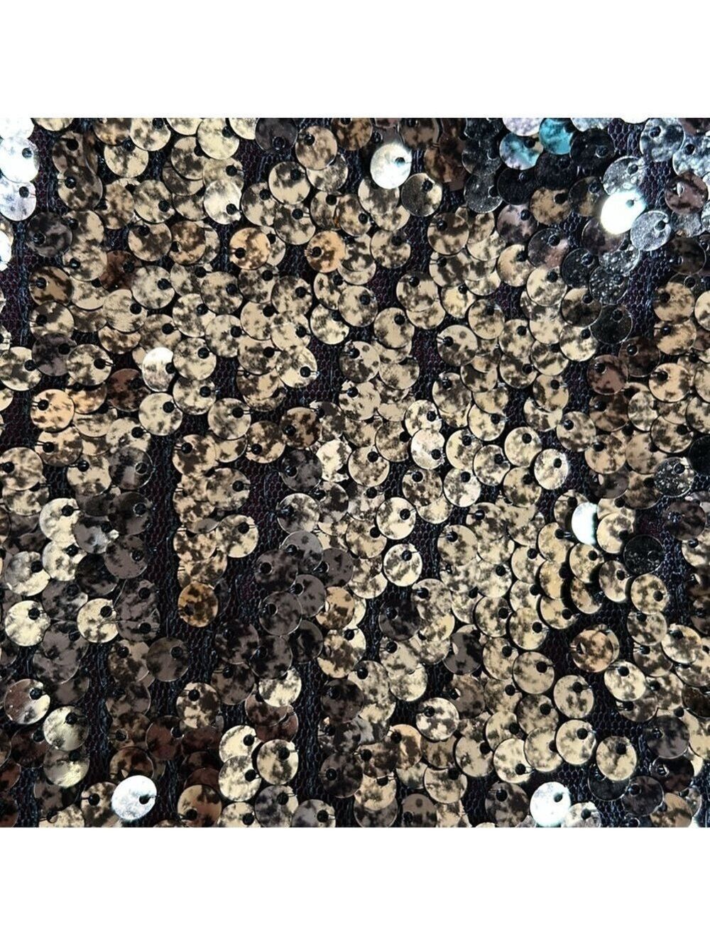 Ark & Co bronze sequin shift dress size S - Picture 11 of 11